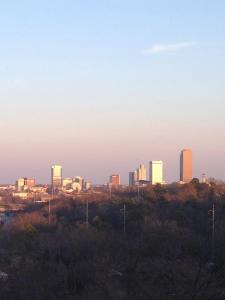 Downtown LR as viewed from Knoop Park