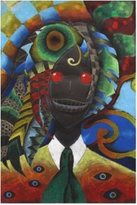 Pamette Goodlow, Parkview Arts/Science Magnet High School, 10th Grade, Untitled, bleach and oil pastel.