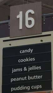 A grocery store aisle